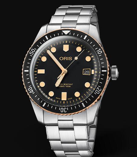 Review Oris Divers Sixty Five 42mm 01 733 7720 4354-07 8 21 18 Replica Watch